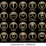 27 nakshatra symbols